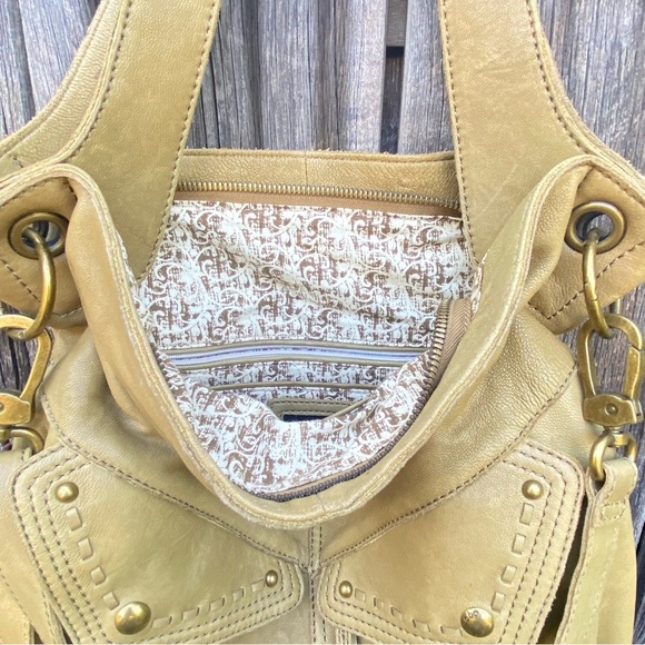 Hobo International Leather tote bag Super soft!-Olive Green. Vintage never worn - Picture 15 of 15